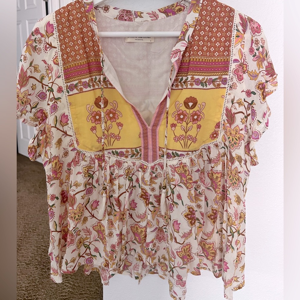 Spell portobello blouse never worn. No tags
